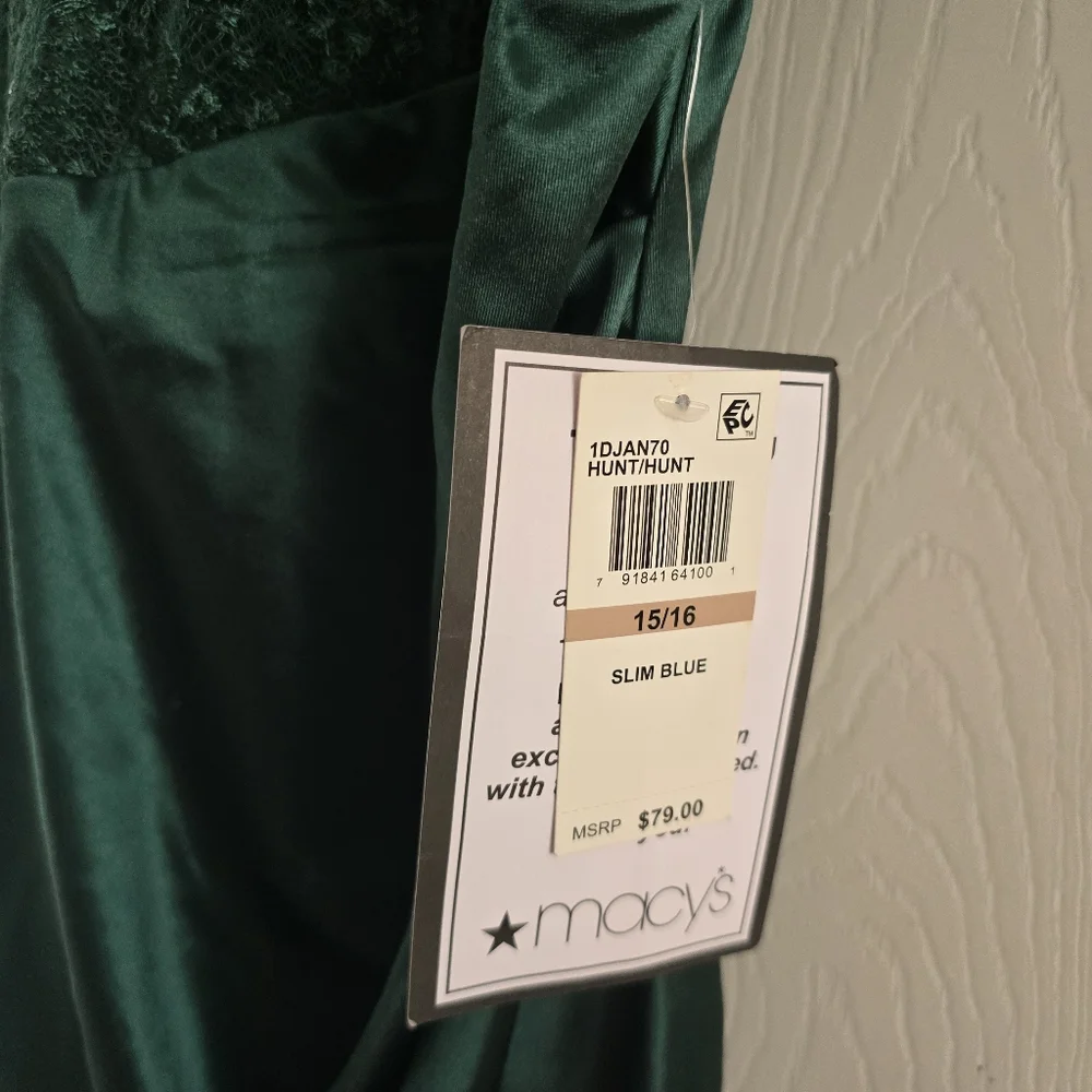 B DarlinJuniors' Sequined Lace Bustier Bodycon Dress Size 15 / 16 - Picture 5 of 8